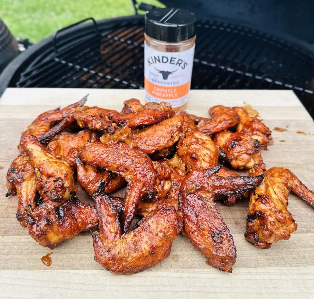 Working on Wings before CFB and NFL Season.