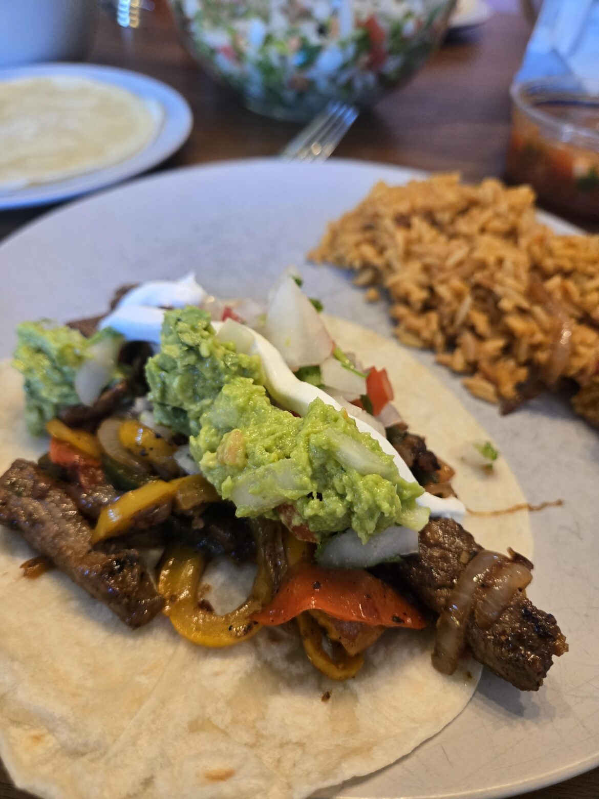 A fajita is basically a taco...right?