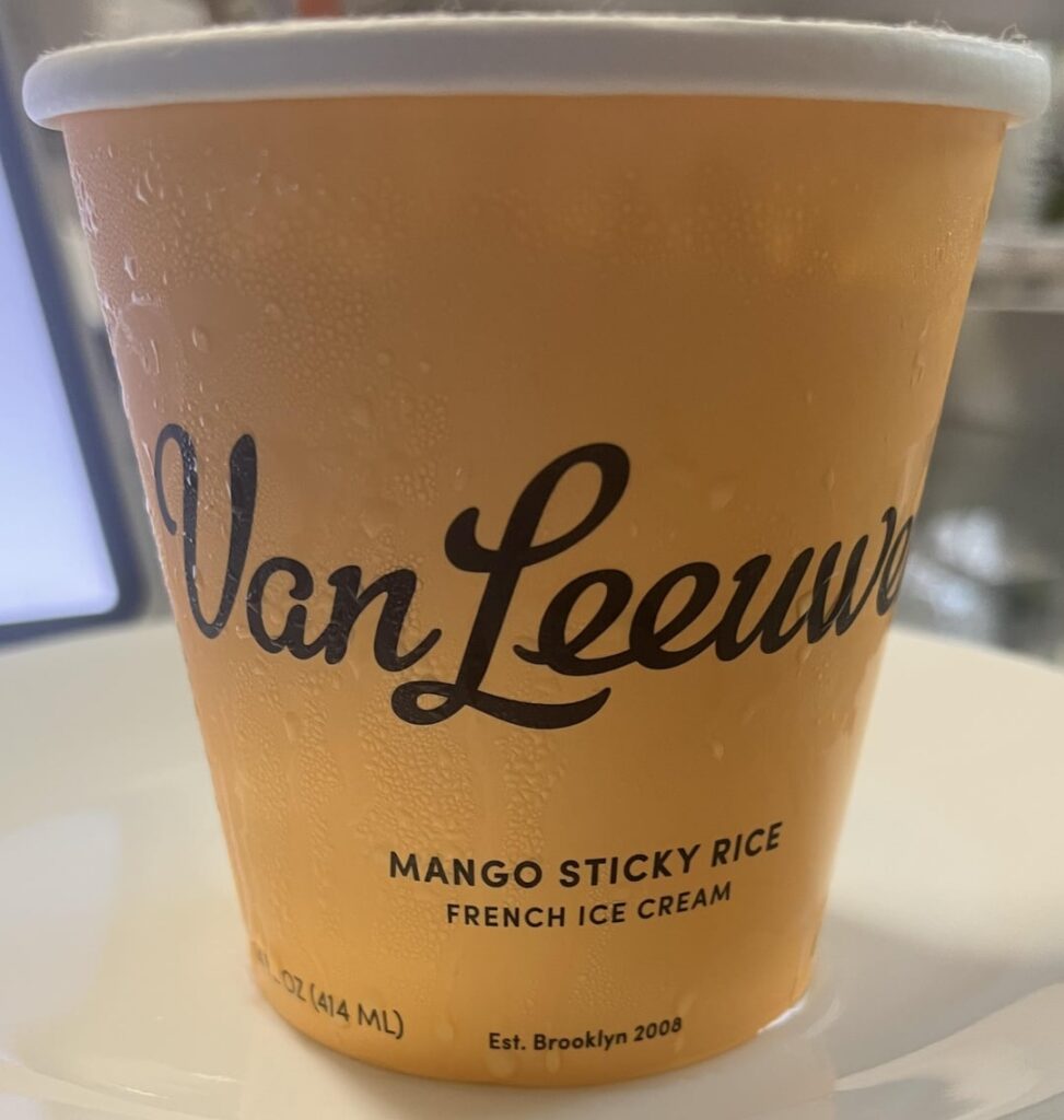 Van Leeuwen Mango Sticky Rice