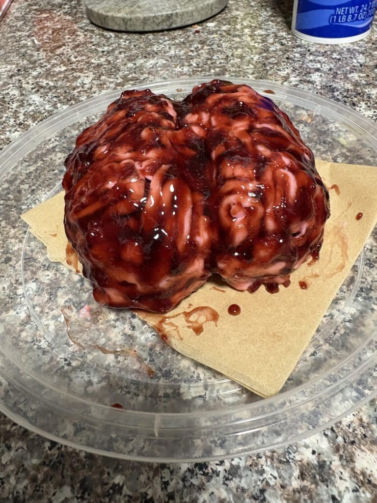 Make this cake for all my friends when they turn 25 to commemorate their brain being done cooking