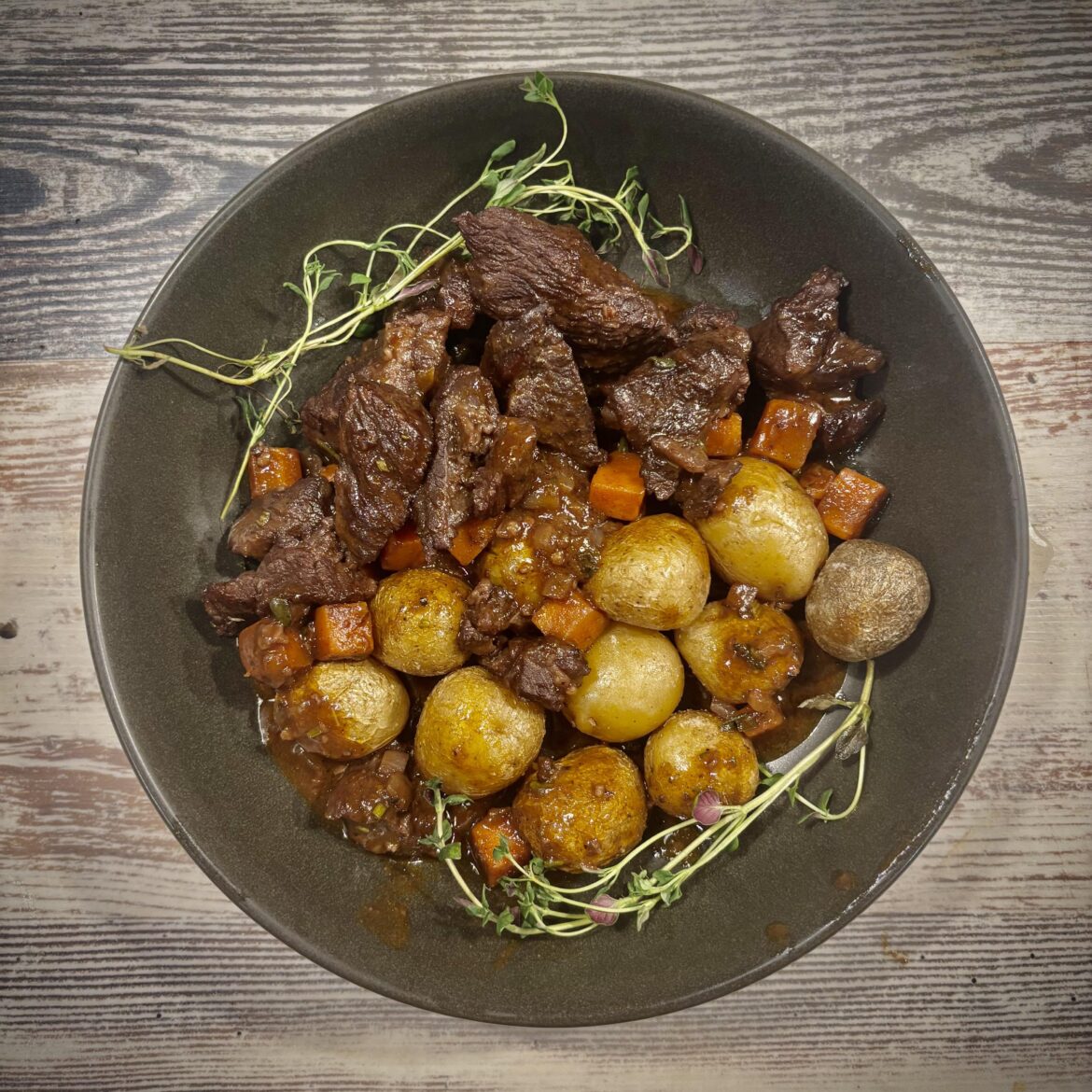 Boeuf bourguignon-ish