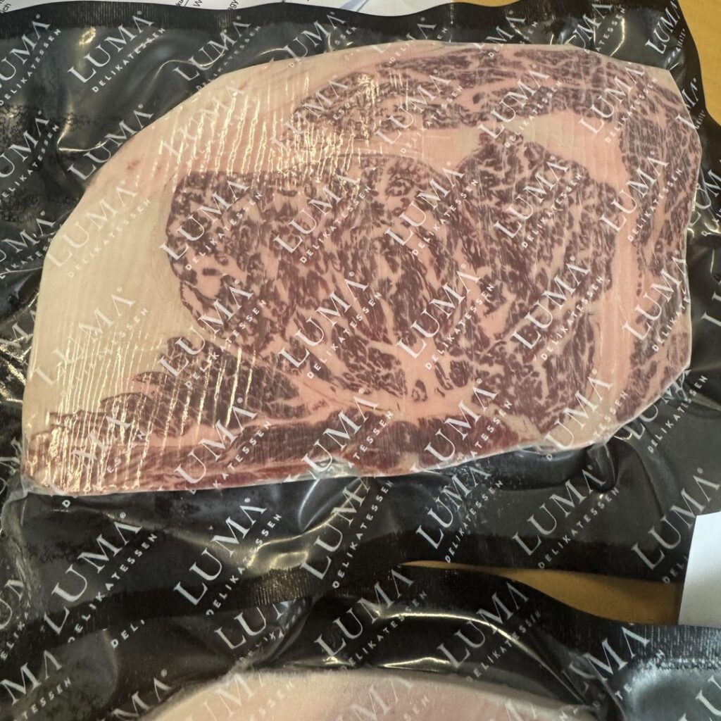 Working in the biggest online butchery in switzerland sure has its perks like getting JP Wagyu for a ridiculously low price