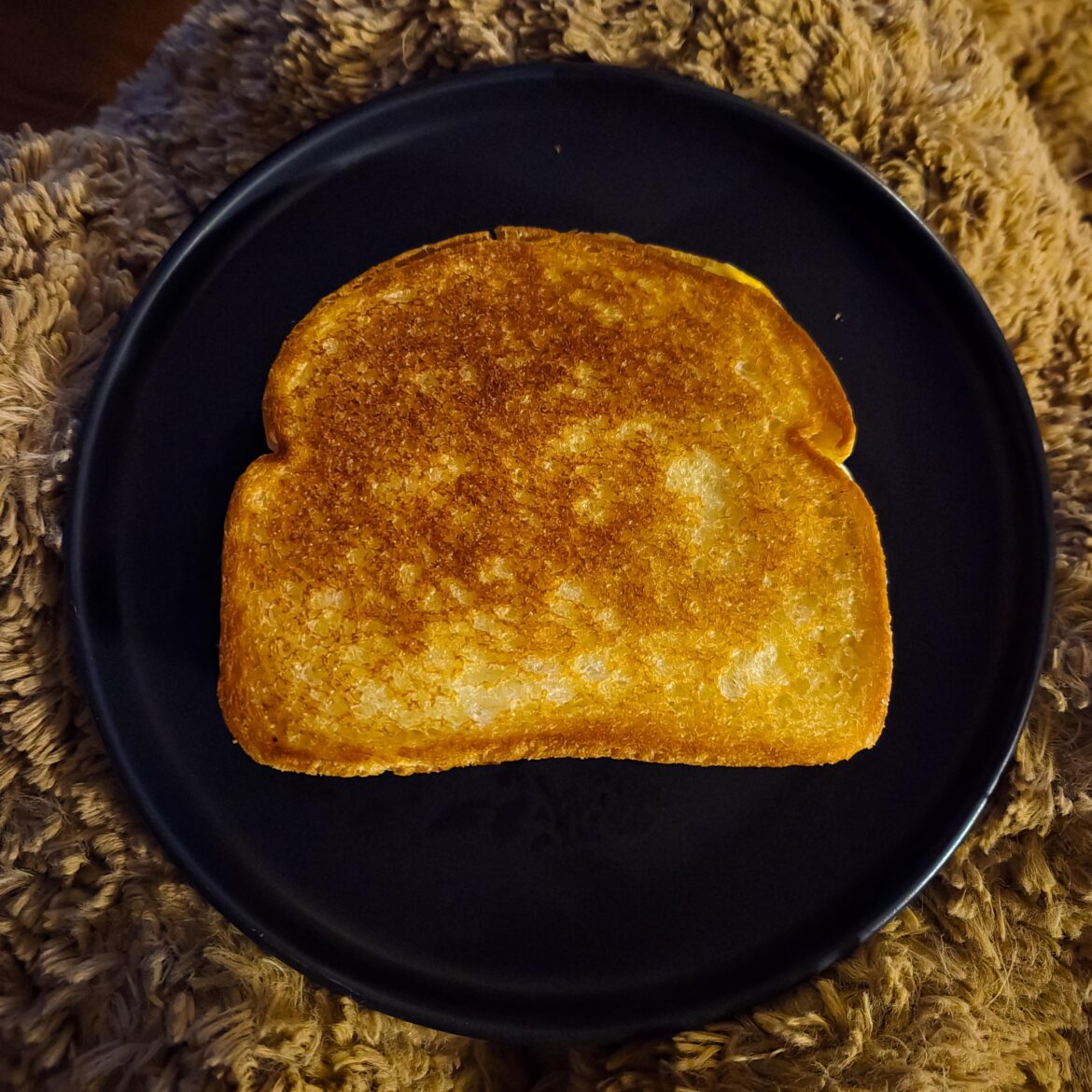 She's making them at night...