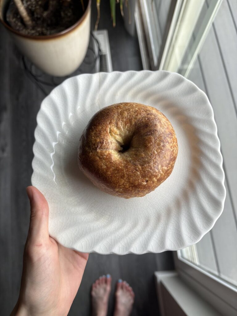 Sourdough French Toast Bagels