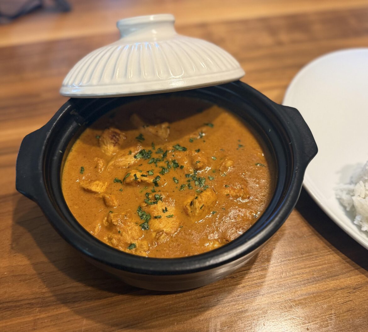 My teenager cooked butter chicken for dinner!