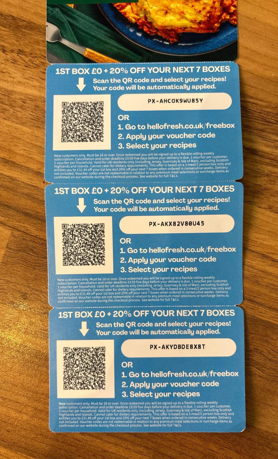 Free Hello Fresh 1st box (new customers only) Free Hello Fresh 1st box (new customers only)