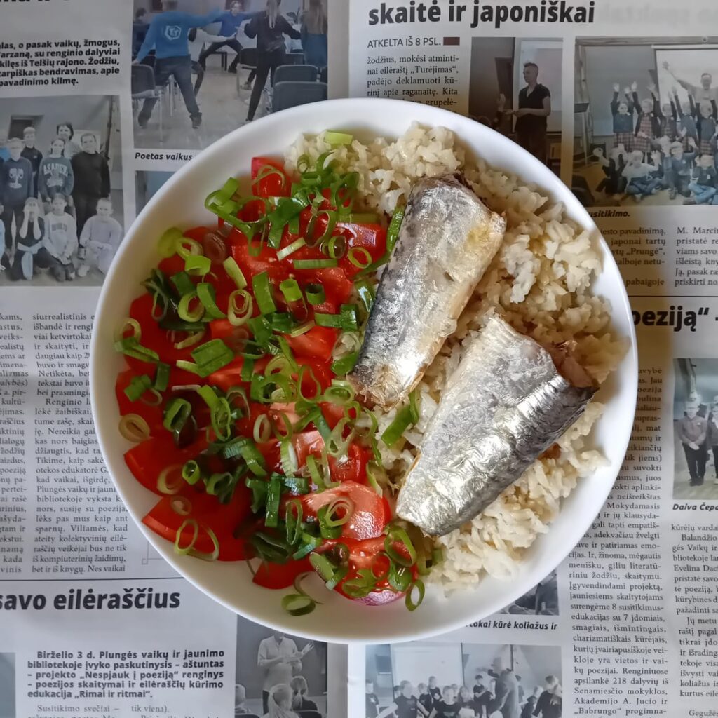 Lunch. These were quite big 🐟