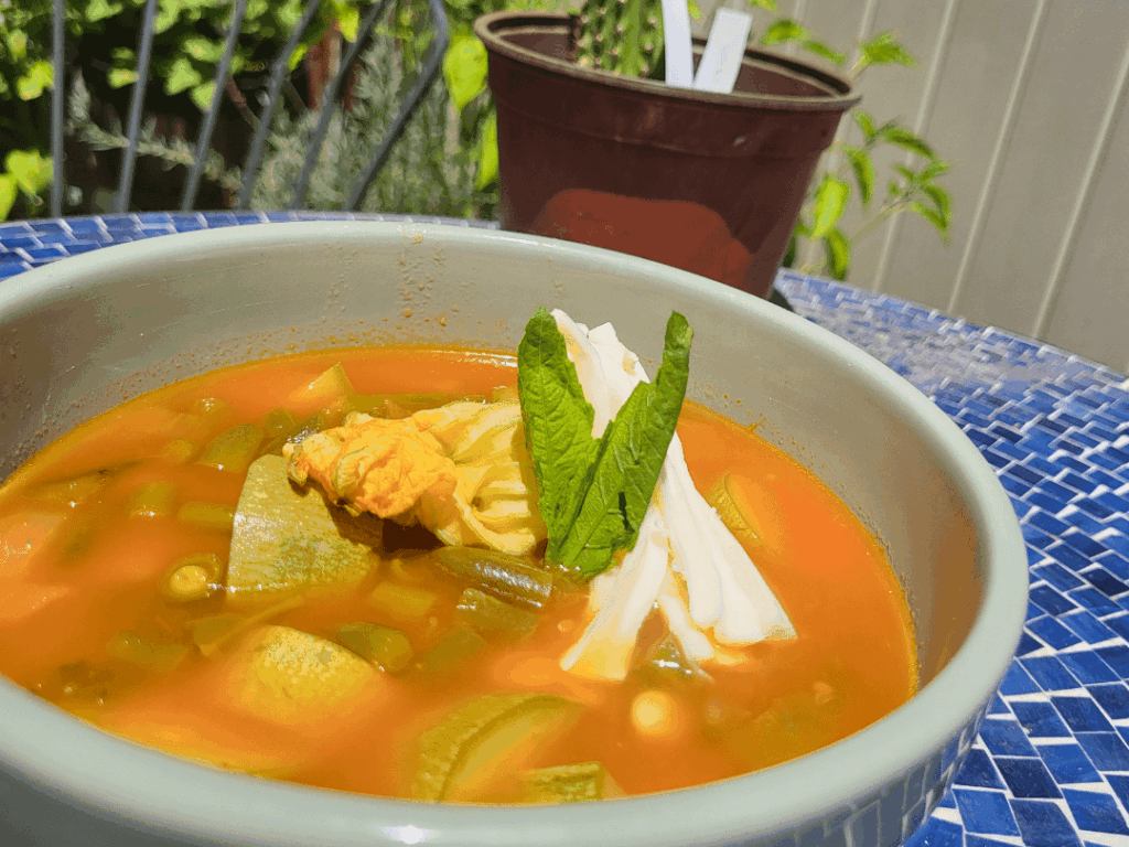 Que linda sopita de milpa.