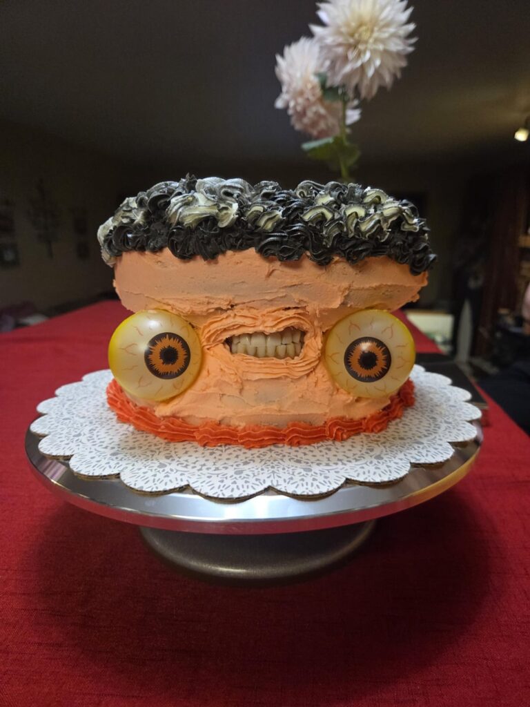 My mother made this cake in honor of my grandma My mother made this cake in honor of my grandma