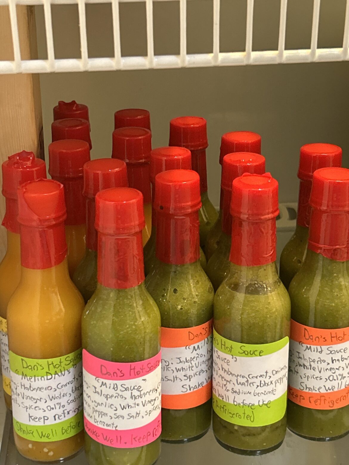 Tips on extending the life of and making hot sauce shelf stable