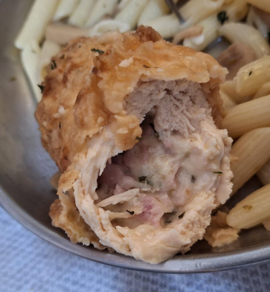 1300 calories for Chicken Rollatini with Penne in Marsala Sauce?