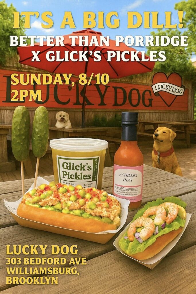 Collab: Glick’s Pickles x Achilles Heat