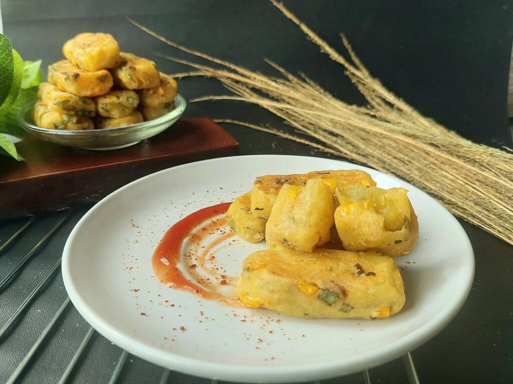 Roasted Corn Potatoes