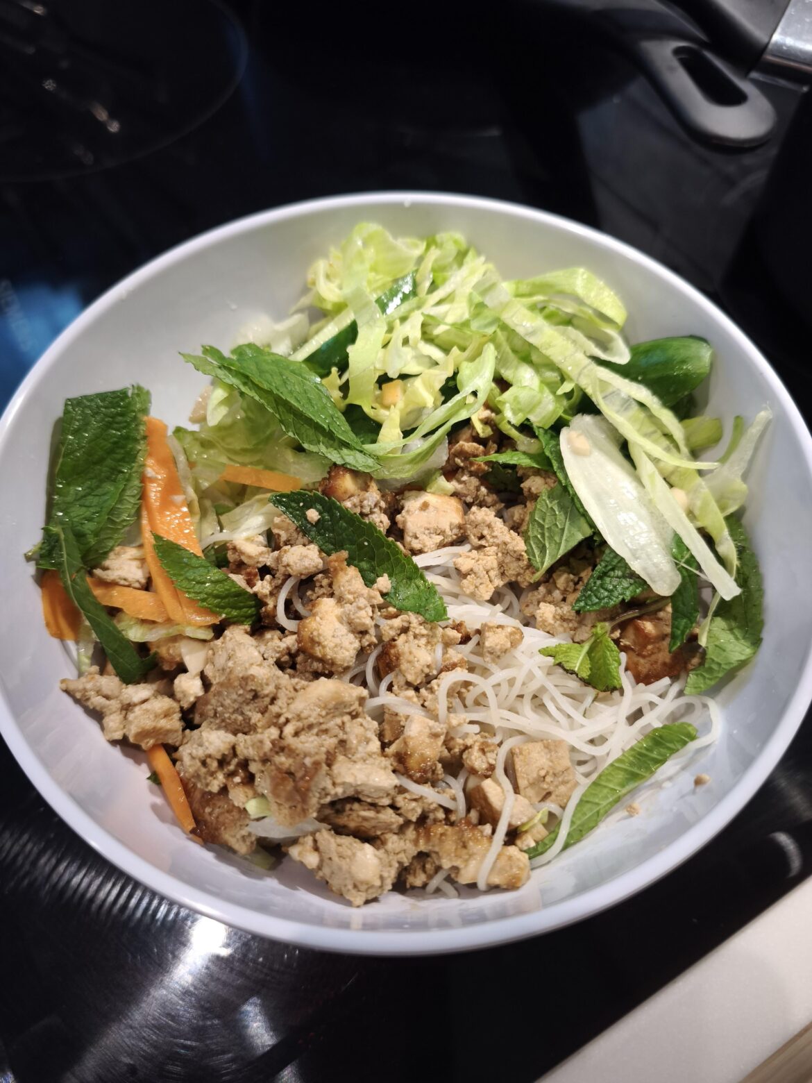 bun thit nuong vegetarian version