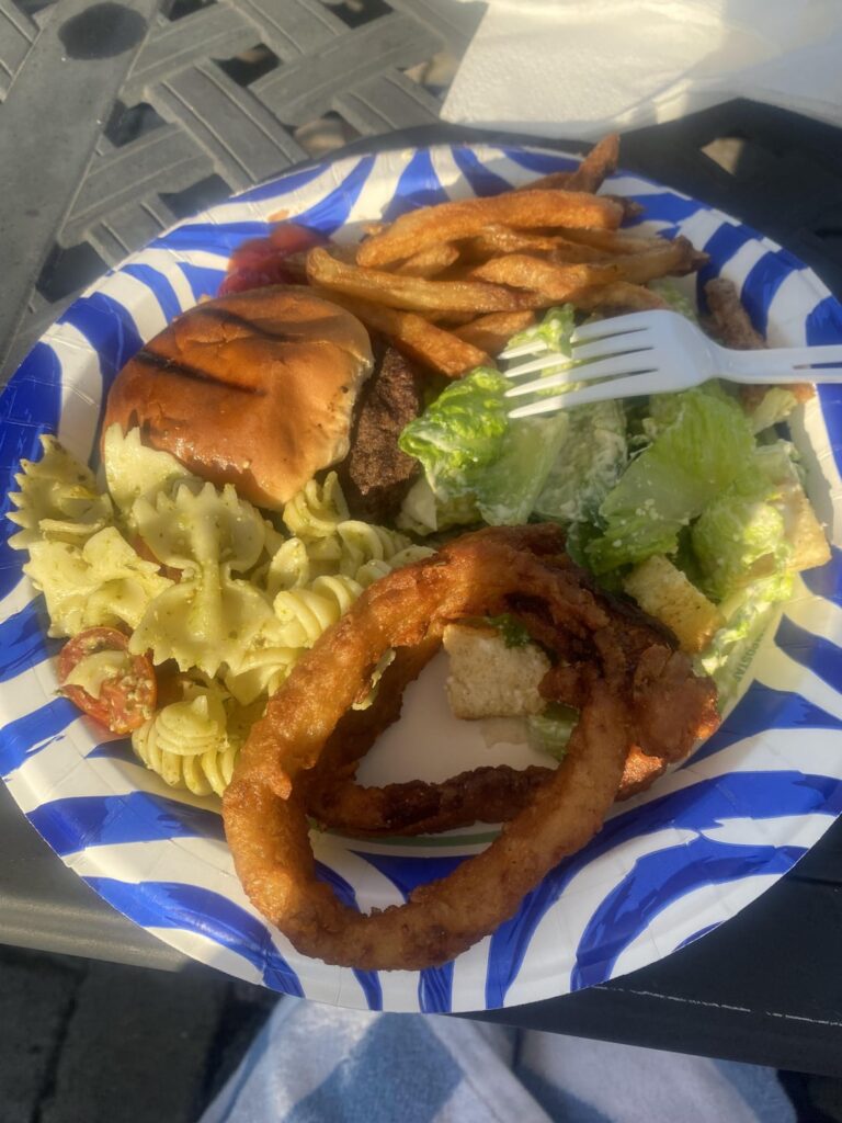 How much did I eat? Before, after, and cake