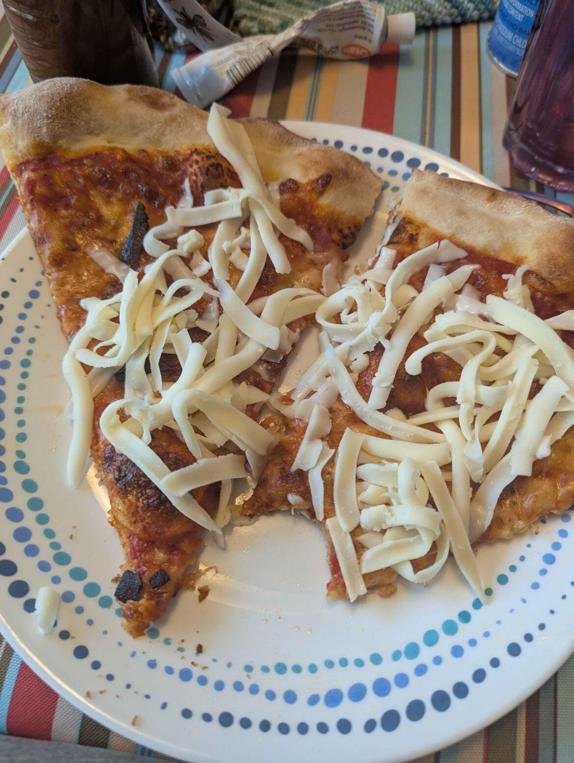 Cold Cheese Pizza