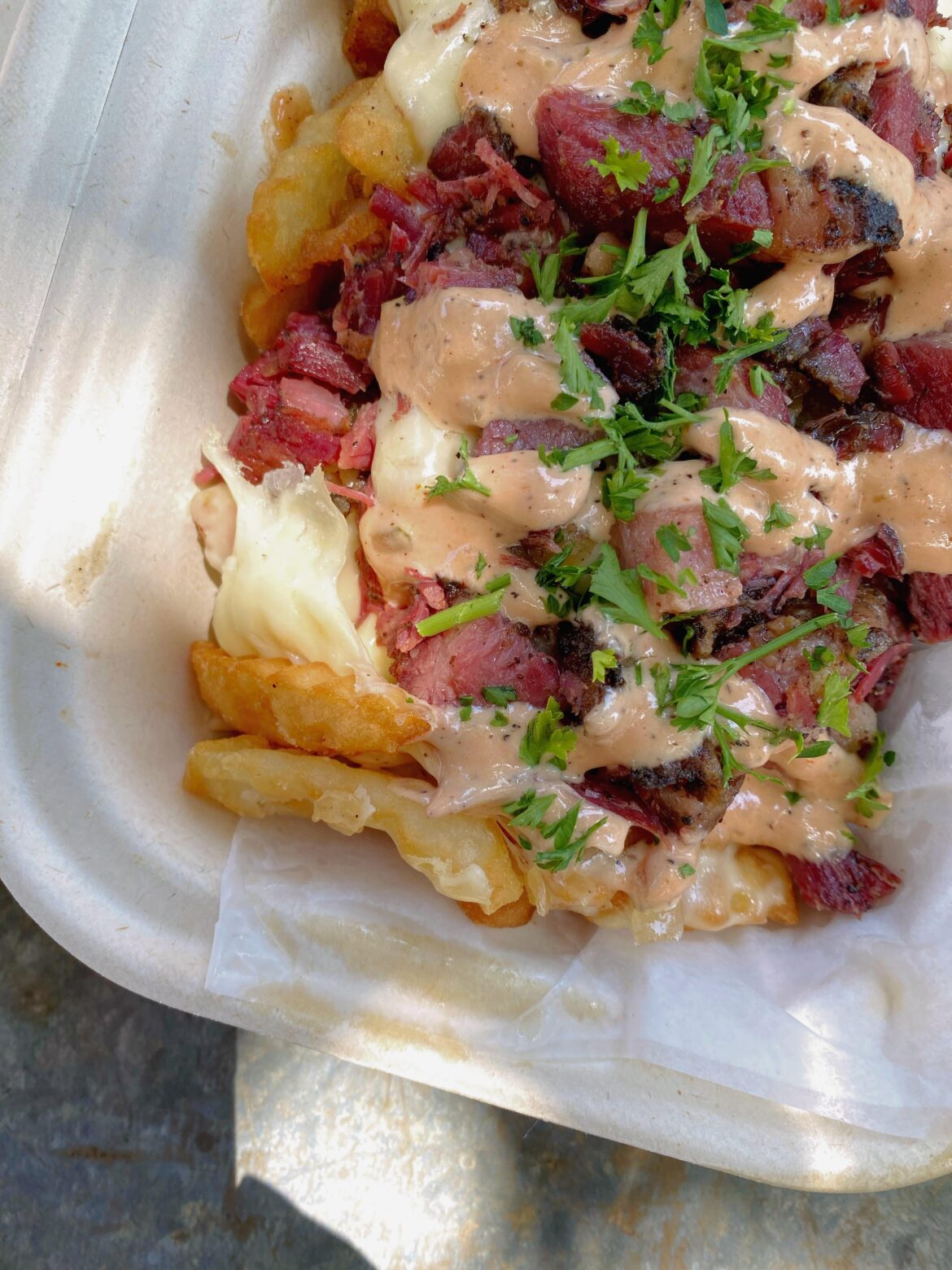 johnny’s fries always hits