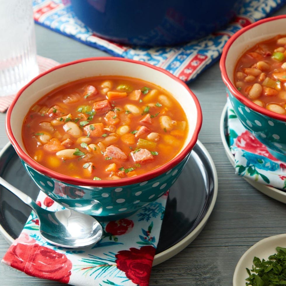 one pot meals ham and bean soup