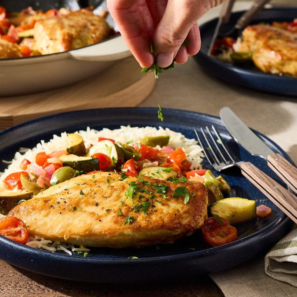 one pot meals mediterranean chicken