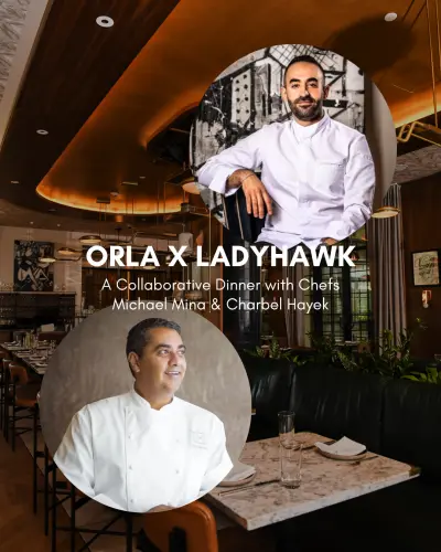 Orla x Ladyhawk LA Magazine August 2025 Dinner