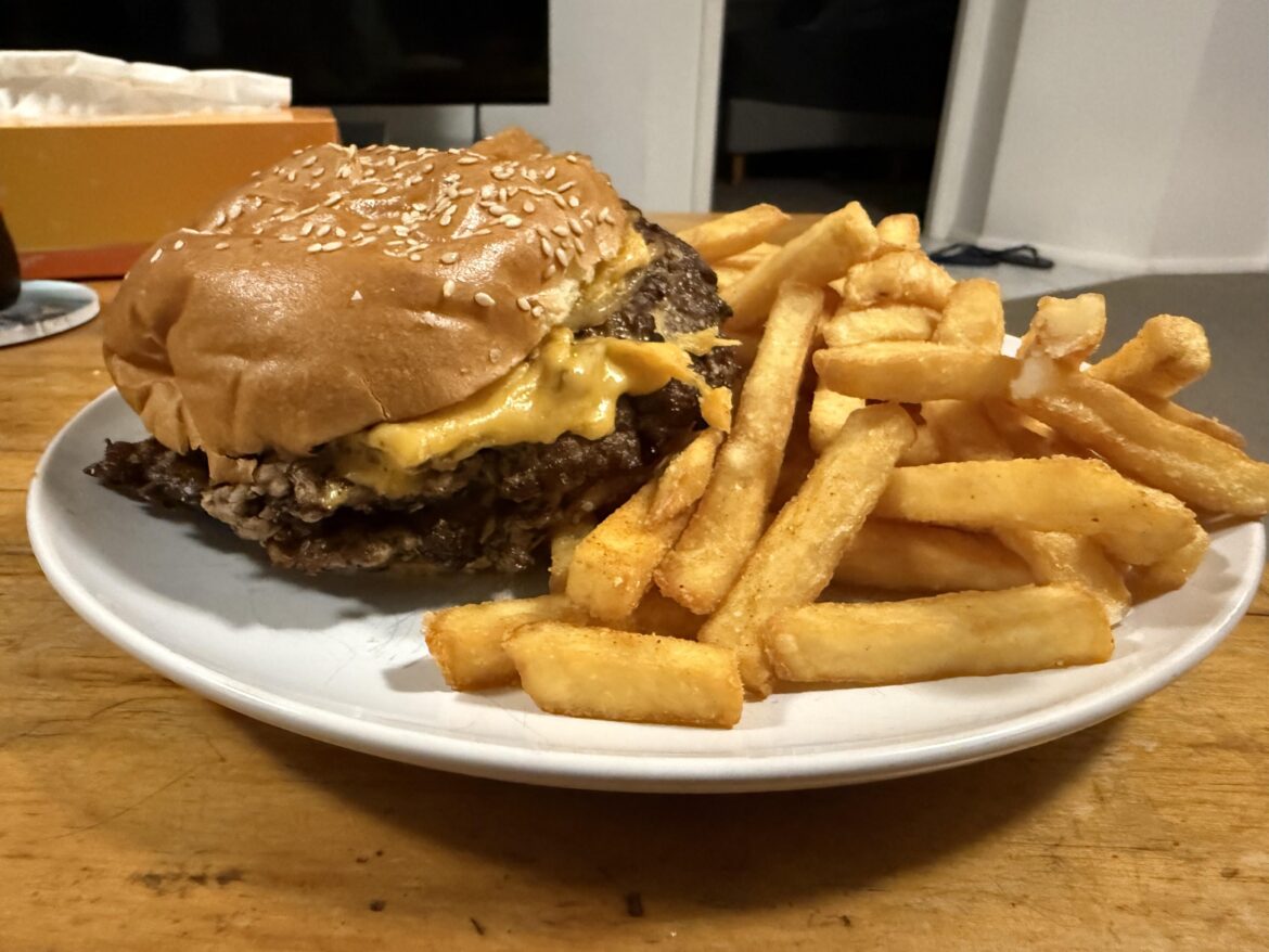 Triple Smash from local food truck