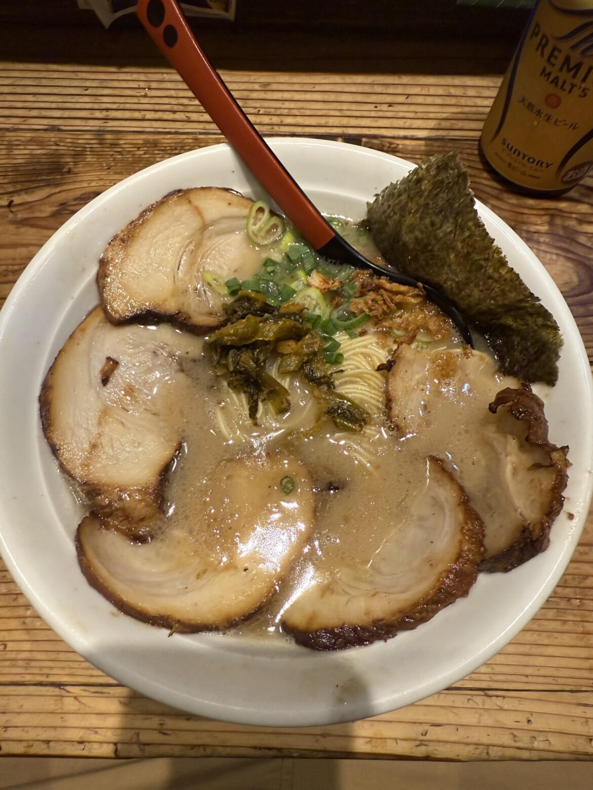 Thick tonkotsu at Kippoushi in Tokyo