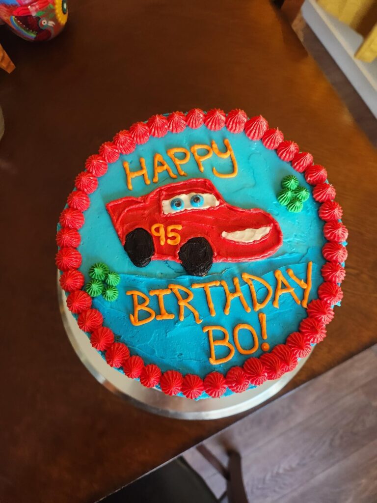 My first cake for a friend. My first cake for a friend.