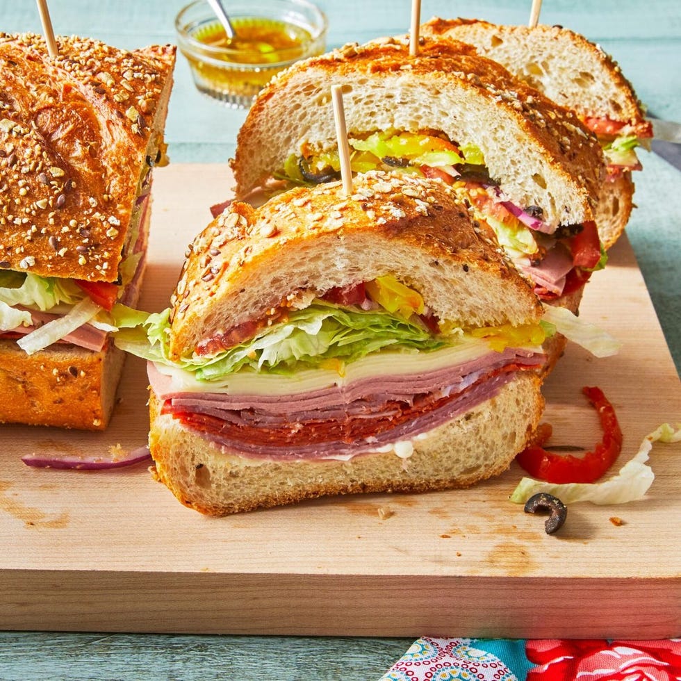 packed lunch ideas italian sandwich