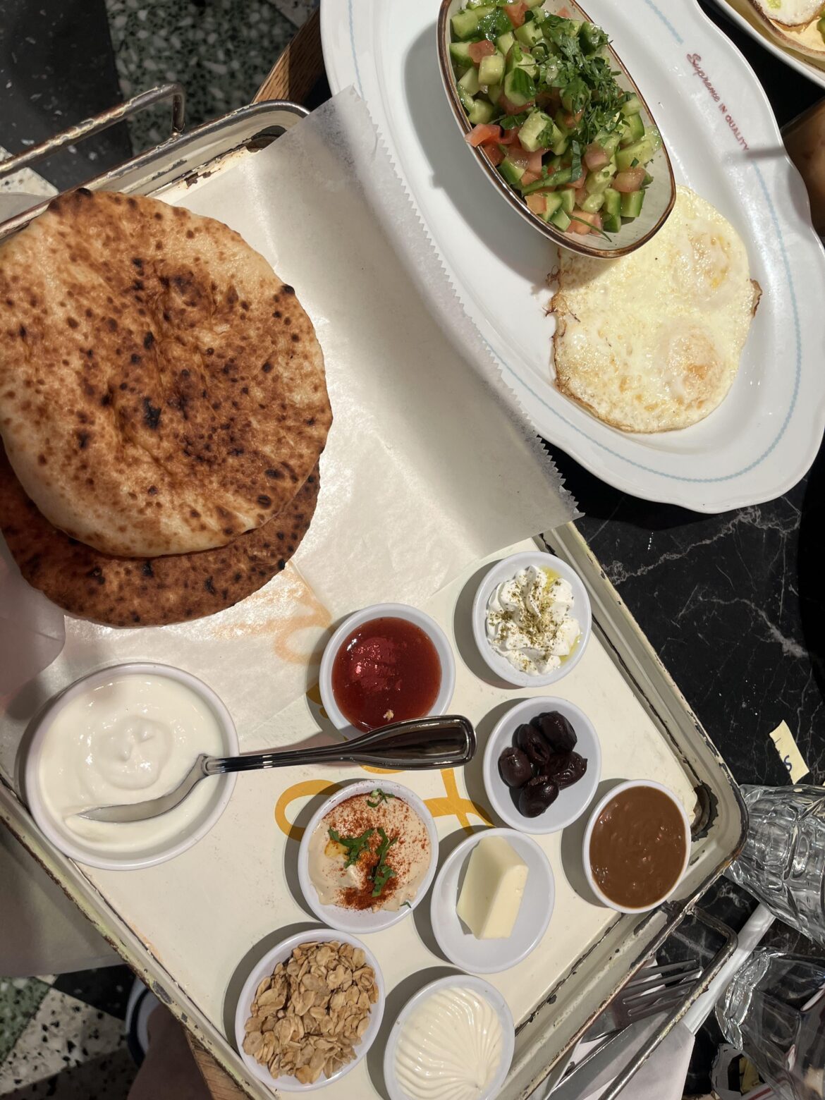 Famous Breakfast at Cafe Landwer Famous Breakfast at Cafe Landwer