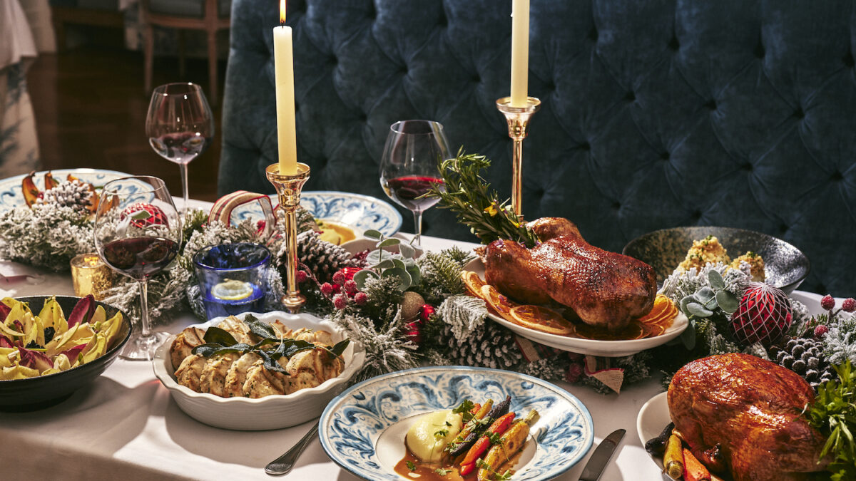 The Belvedere will serve a four-course Christmas Eve dinner.
