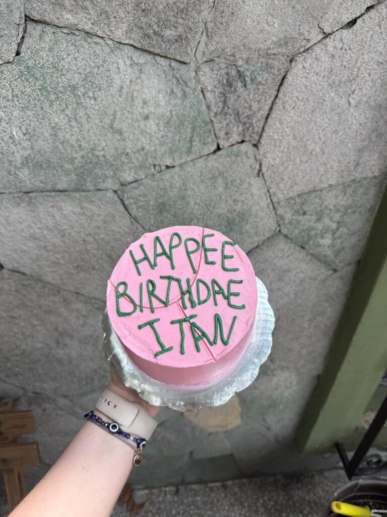 Do you recognize this cake I made?