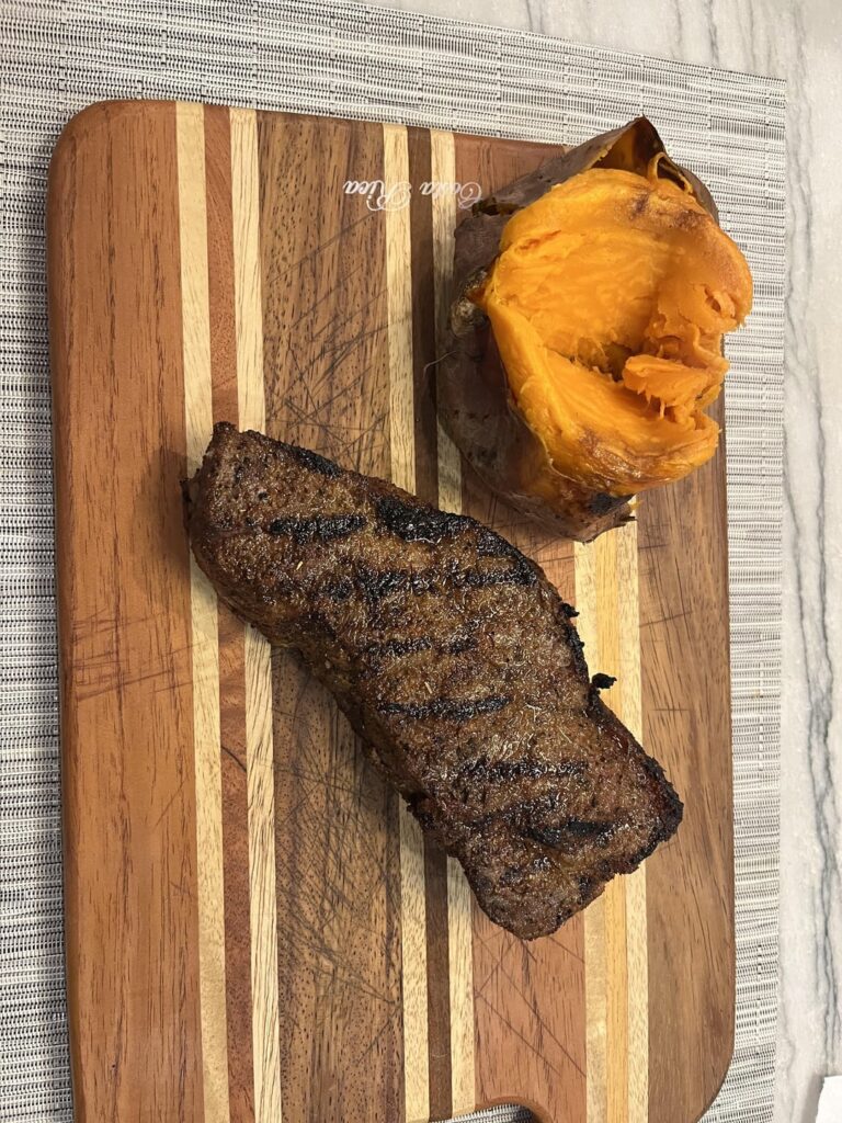 Been working on perfect medium rare?