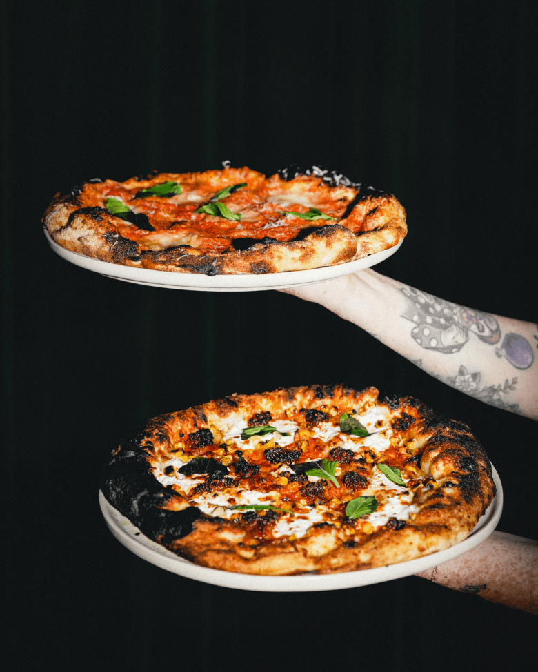 pizza at Bacarosa