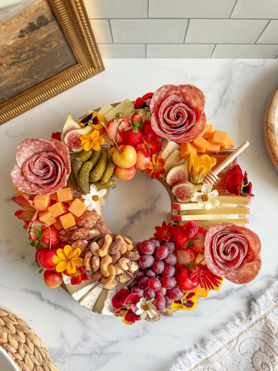 Fall Charcuterie Wreath