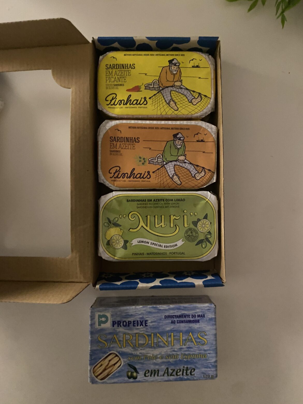 Parents picked up these cans for me on a trip to Portugal