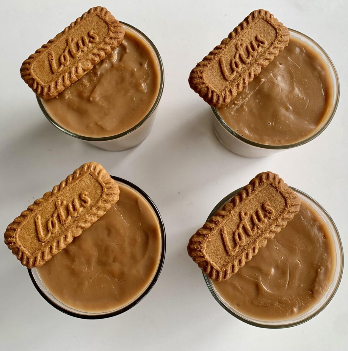 Vegan Biscoff Cookie Spread Custard