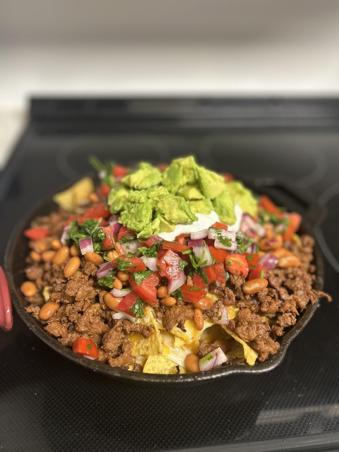 Cast Iron Nachos.