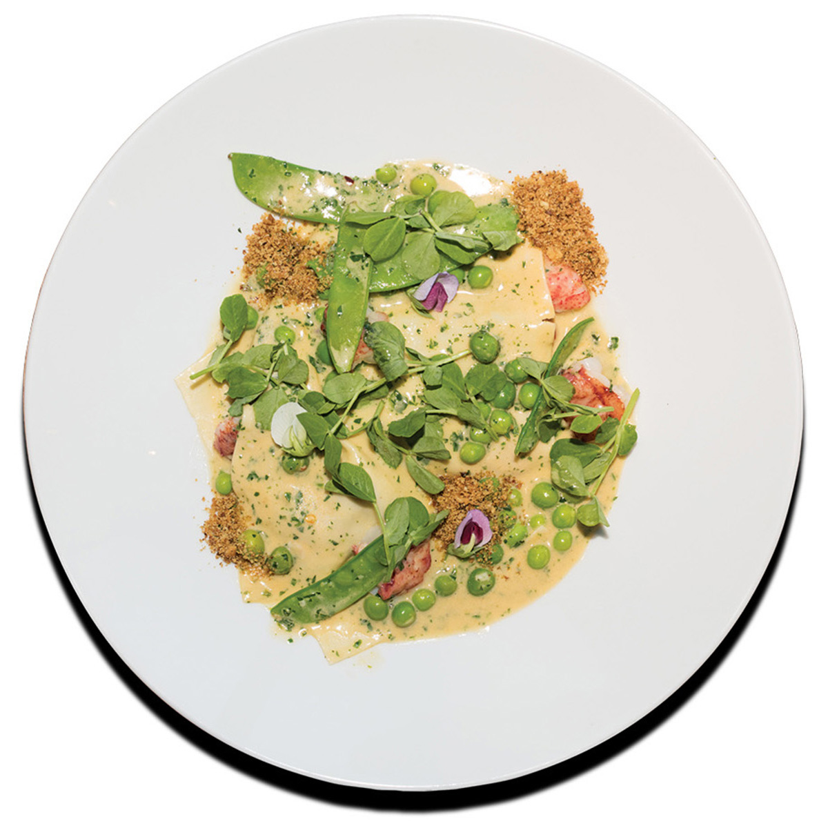 porto lobster raviolo sea urchin