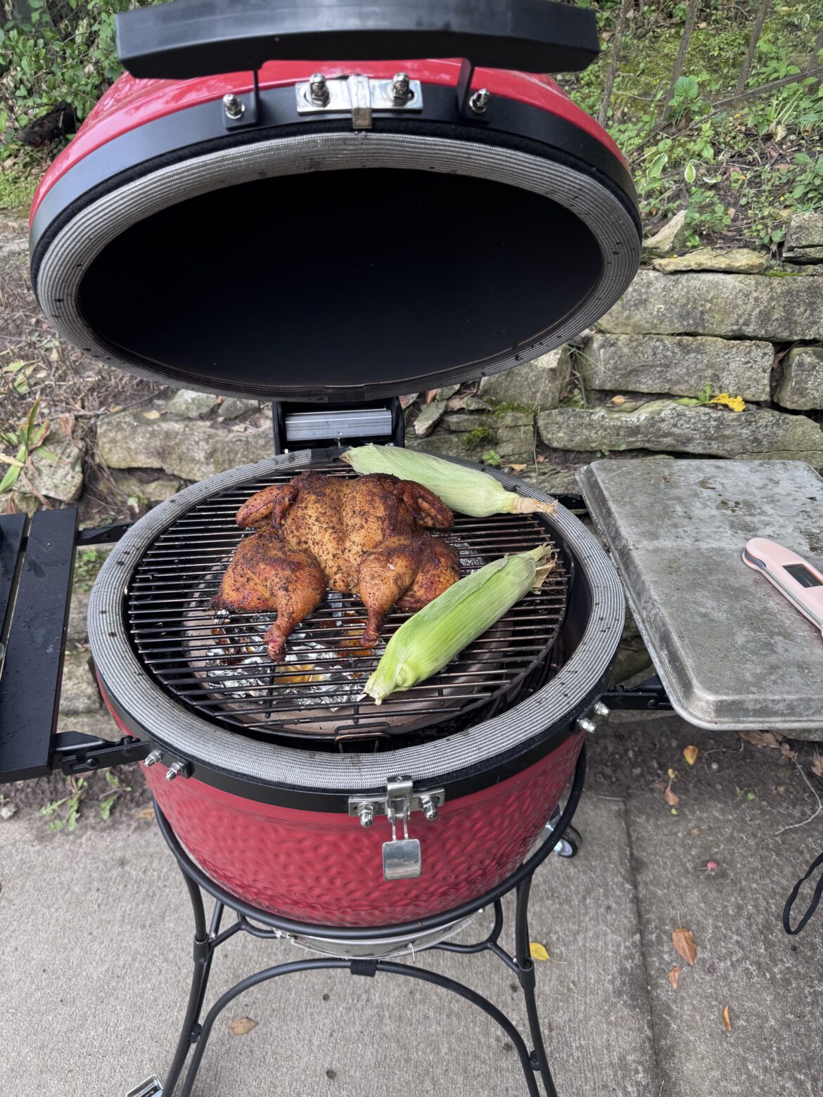 First chicken cook