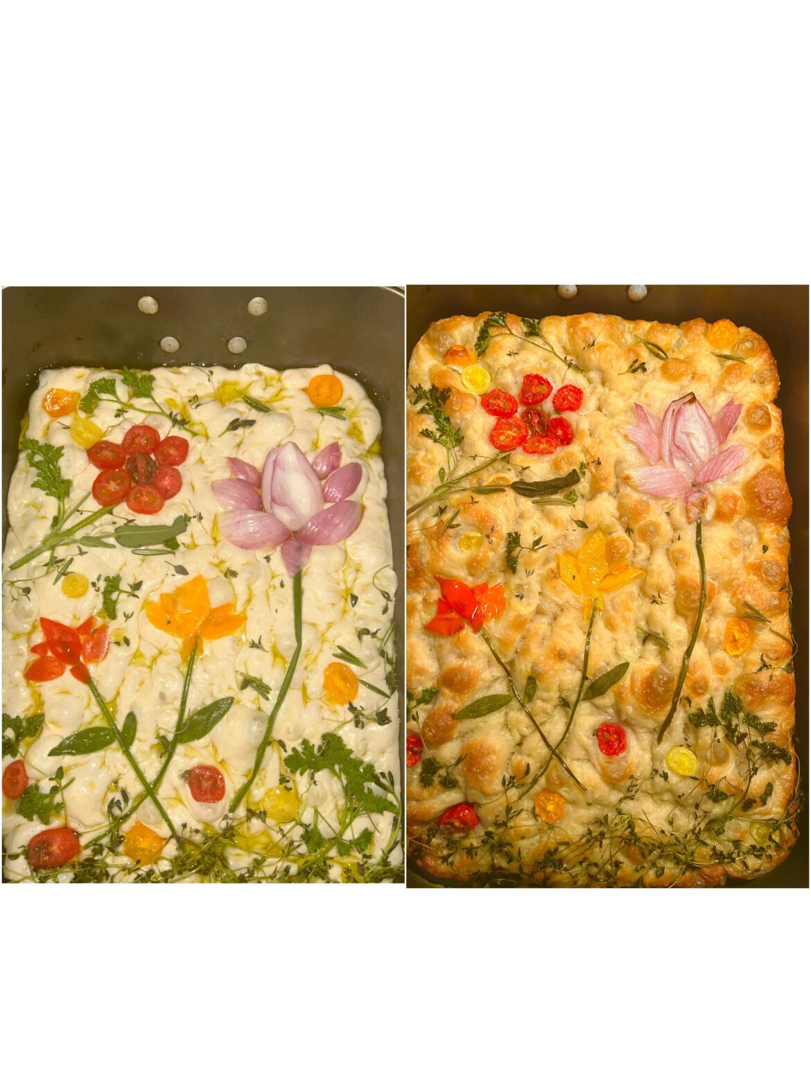 Zen Lotus attempt went sideways into wildflower chaos 🌸🍞 Not perfect, still munchies-approved.🤭