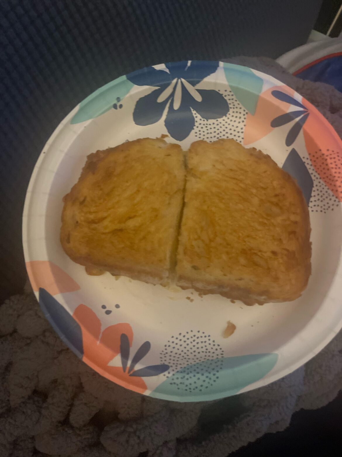 Extra spicy pepper cheddar on sourdough