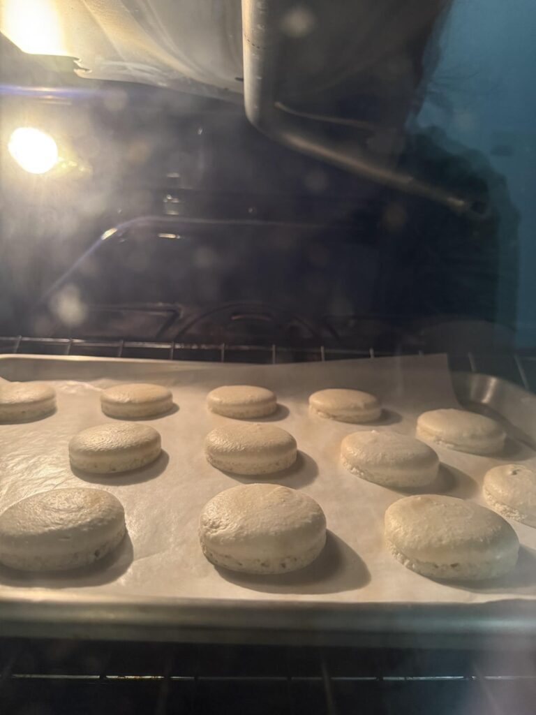 Feet shrink after taking them out of the oven