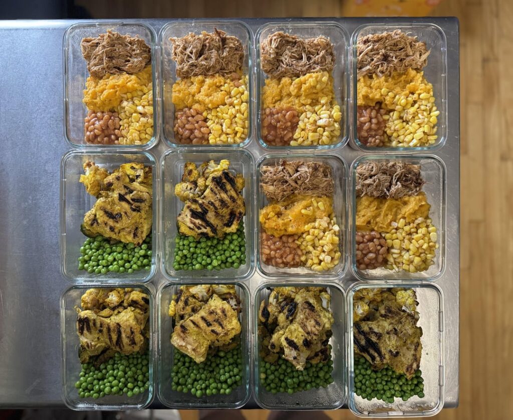 Lunch and dinner for the week!