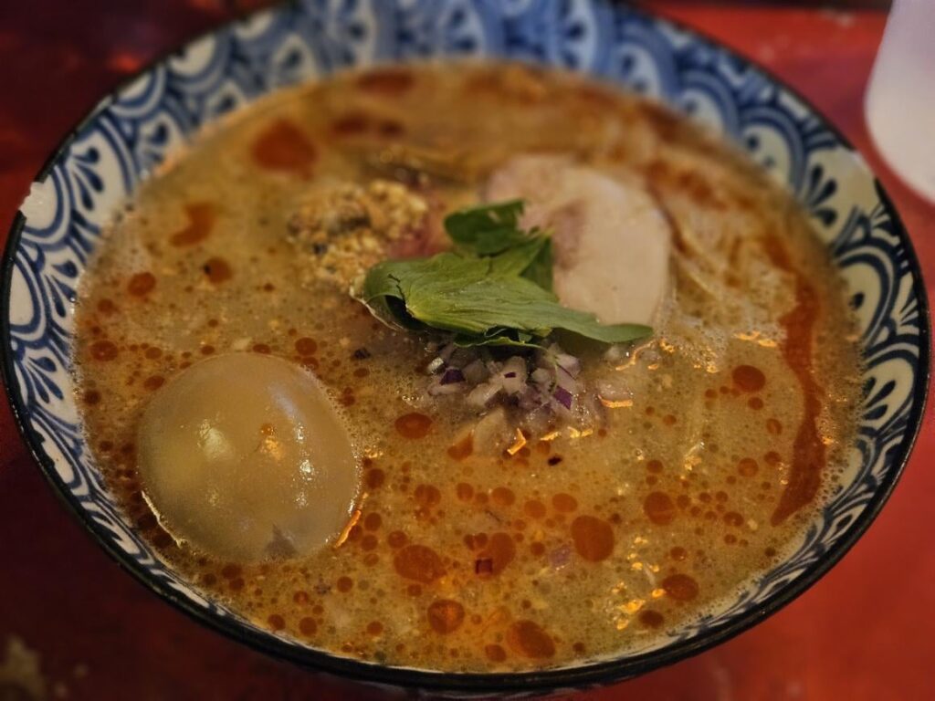 Shirogoma ramen at Kodawari