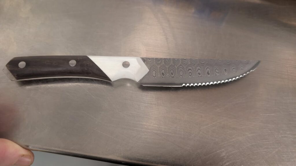 I feel like you can tell a lot about a restaurant by it's knives.