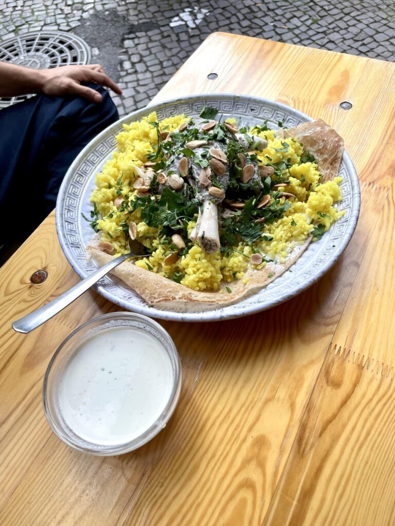Lamb Mansaf & Chicken Mandy in Berlin