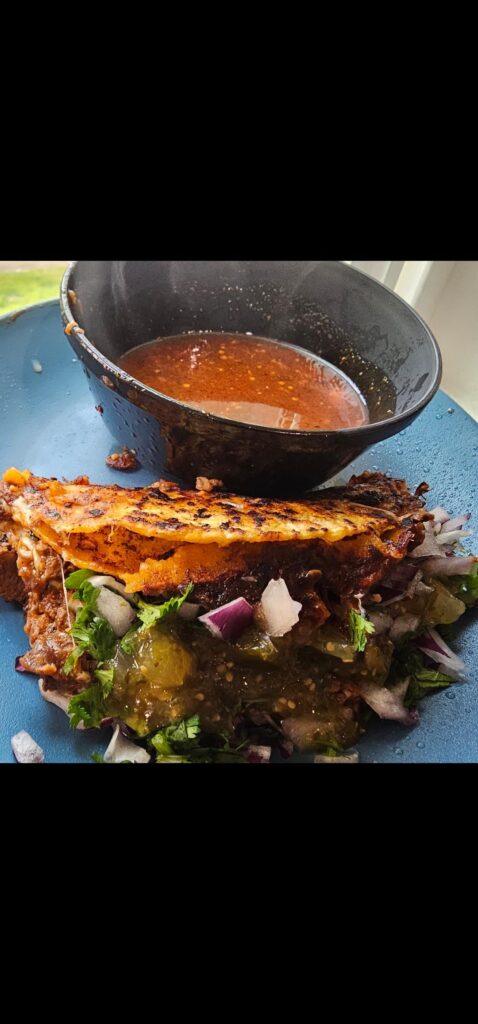 A lil' much.. birria