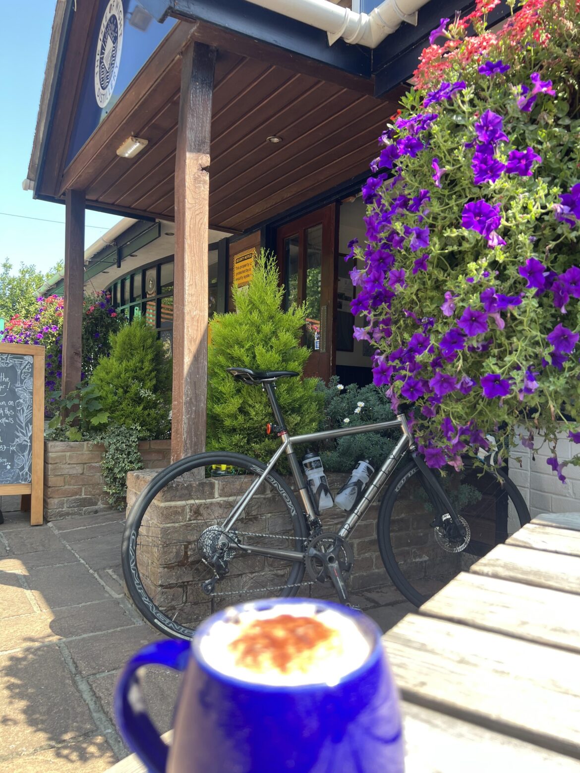 The Mermaid Bar (& Distillery) on the Isle of Wight, should be sampling their gin but a capp will do!