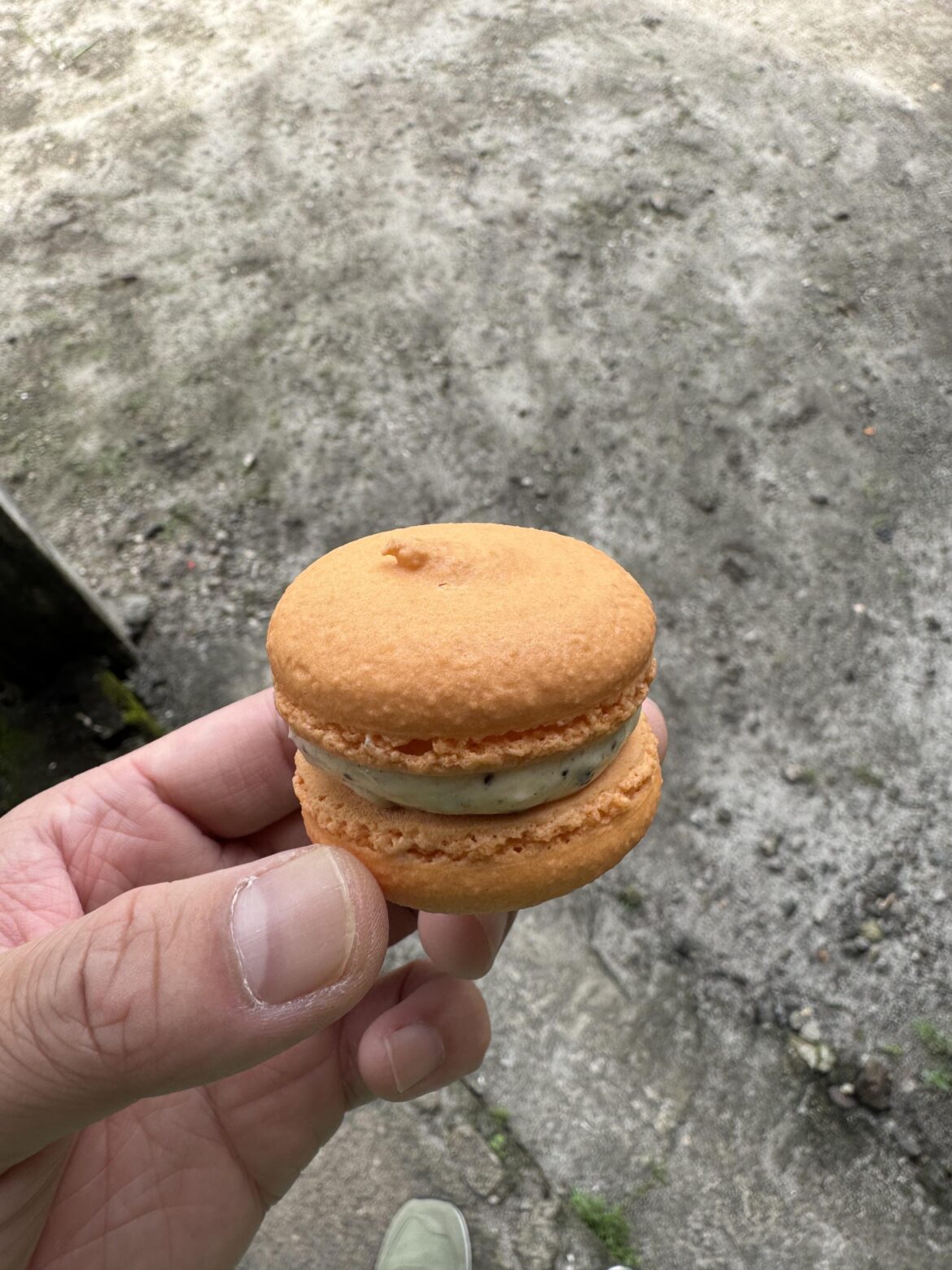 Just wanted to share this Macaron I bought in a bakery in the Philippines
