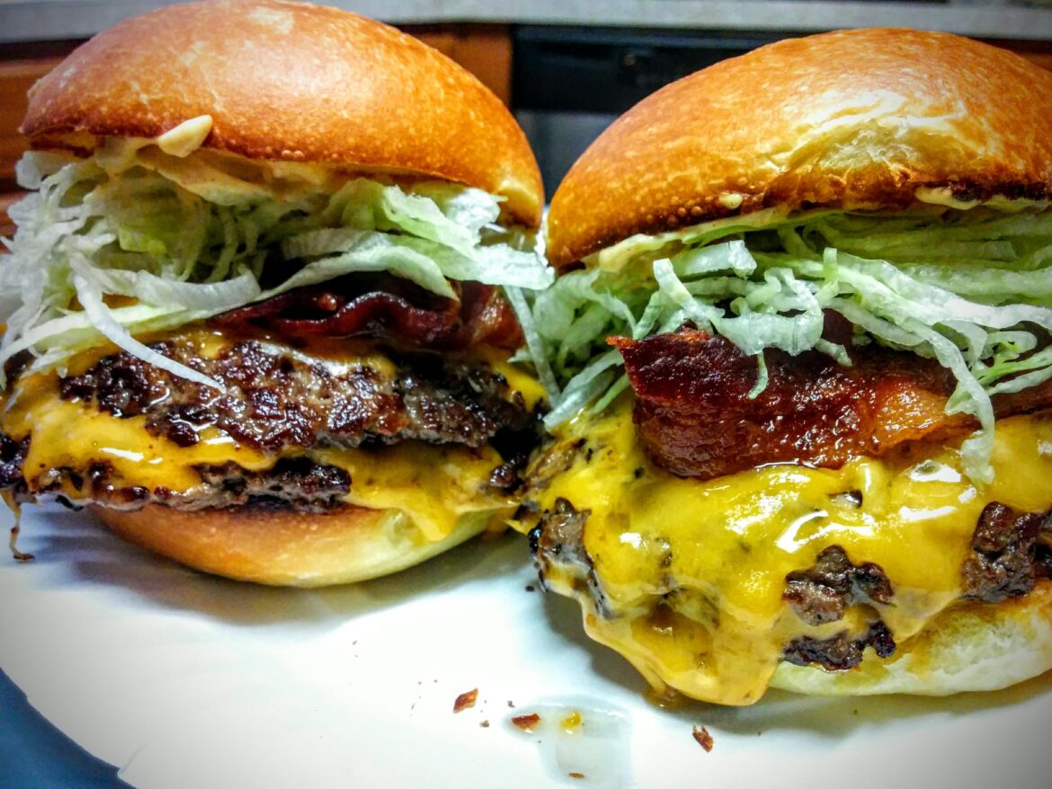 Double double cheeseburgers